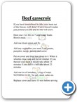 Beef Casserole