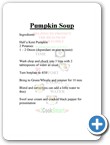 Pumpkin Soup